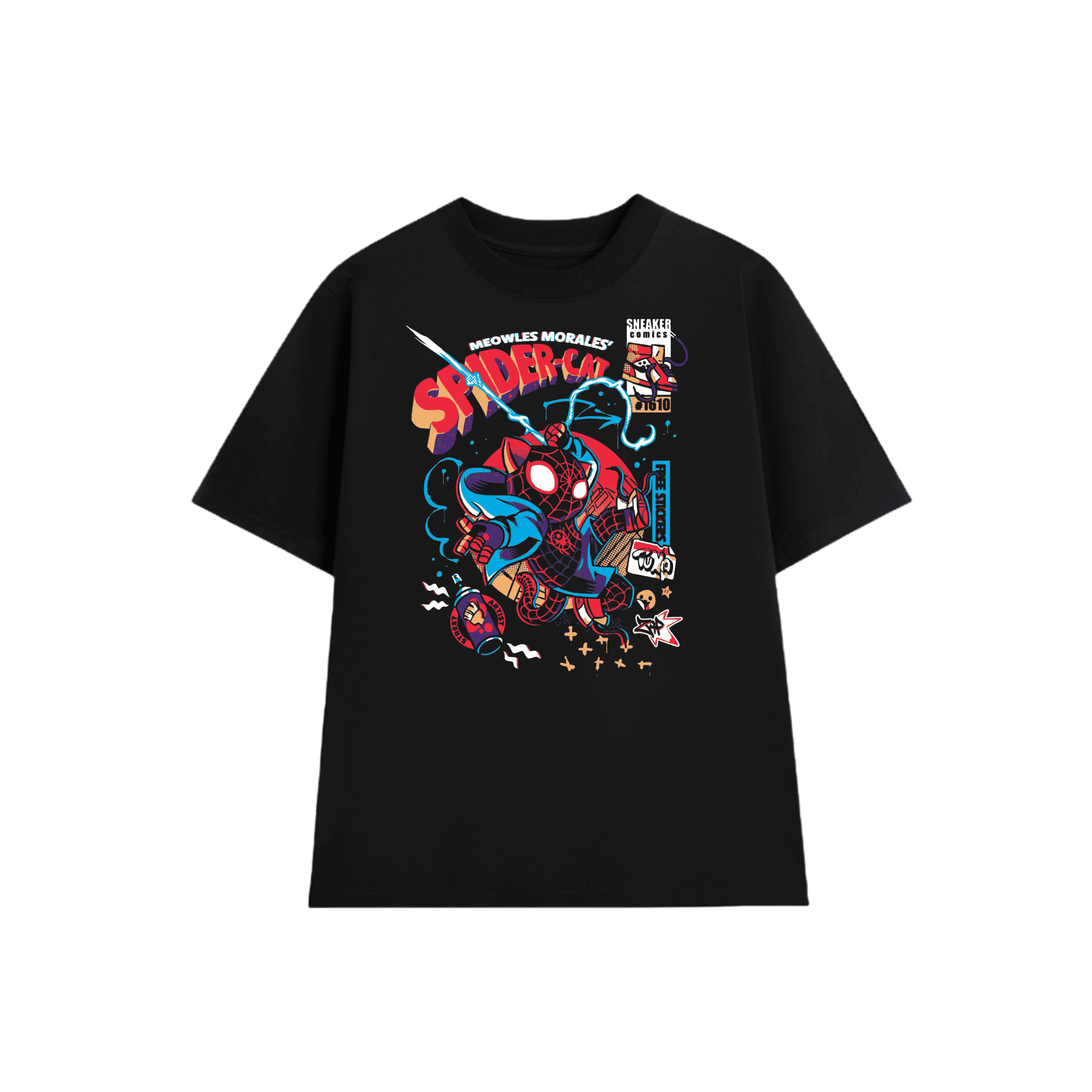 Áo Spyderman Chất Liệu Cotton 190-260gsm